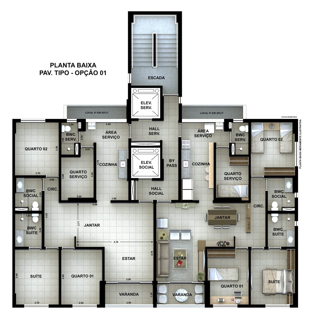 Planta Porto Mondego 100